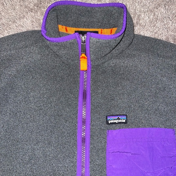 Mens Patagonia  patagonia 2013 Model Karstens Vest Fleece Vest M Retro GRY - Picture 2 of 4